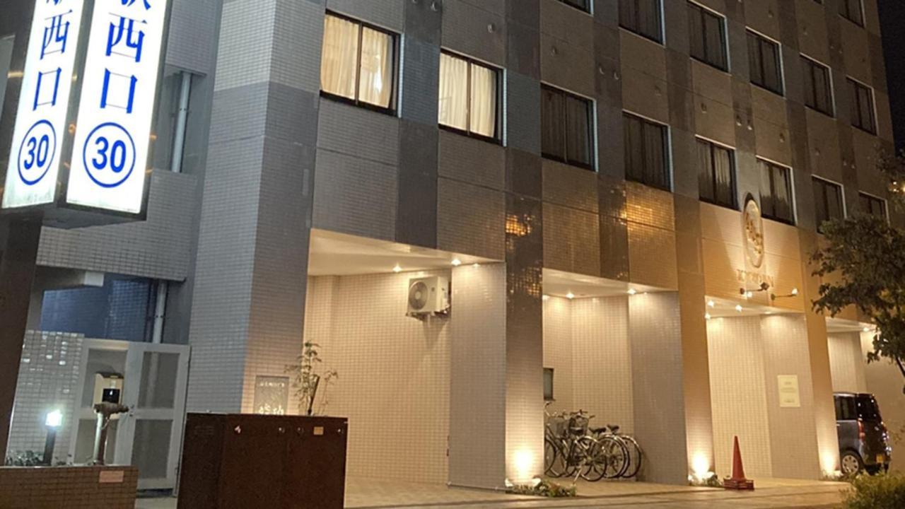 Toyoko Inn Fukushima Eki Nishi Guchi Bagian luar foto